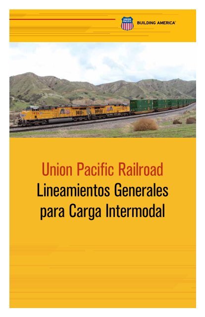 Union Pacific Railroad Lineamientos Generales para Carga ...