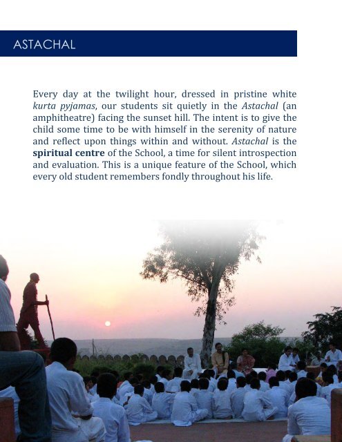 Prospectus - The Scindia School