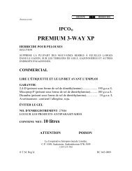 PREMIUM 3-WAY XP - Interprovincial Cooperative Limited (IPCO)