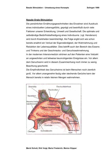 Umsetzung eins Konzepts - IntensivCareUnit