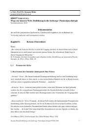 VO Seelsorge Handout 1 SS 10