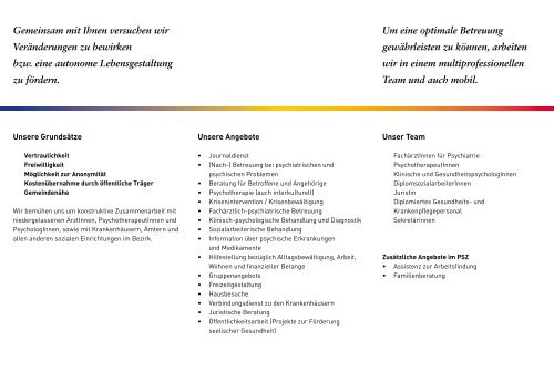 Psychosoziale Beratungsstelle Hartberg - Gesellschaft zur ...