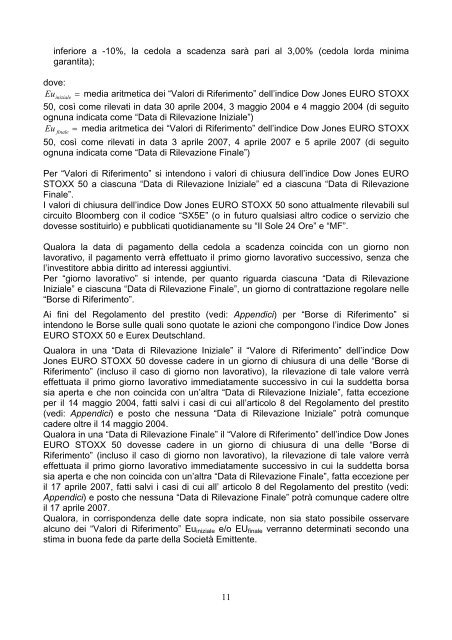 Banca Intesa SpA 2004/2009