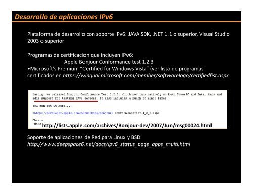 Conversando acerca del mundo IP. - Bienvenidos al Portal IPv6 ...