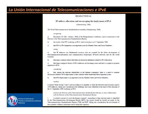 Conversando acerca del mundo IP. - Bienvenidos al Portal IPv6 ...