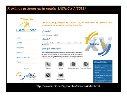 Conversando acerca del mundo IP. - Bienvenidos al Portal IPv6 ...