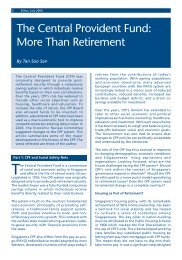 The Central Provident Fund: More Than Retirement - Civil Service ...