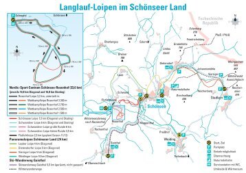 Langlauf-Loipen im Schönseer Land