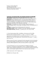 Tentamen i Termodynamik och statistisk fysik för F3 (FTF140)