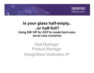 Is your glass half empty Is your glass half-empty.. ..or half ... - OCP-IP