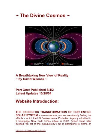 'The Divine Cosmos' pdf - Sandrelli.net