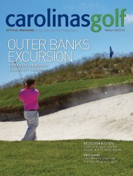Winter 2012 - Carolinas Golf Association