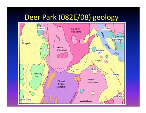 Deer Park 082E08 Geology and Tertiary ... - Geoscience BC