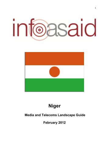 media landscape guide about Niger - Internews