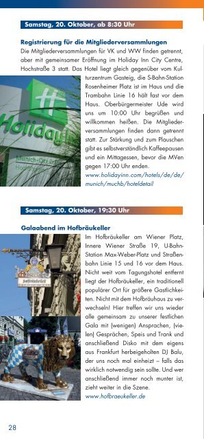 Willkommen in München. - Wirtschaftsweiber