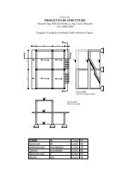 PROGETTO DI STRUTTURE - Ablaweb.com