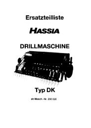 Ersatzteilliste Drillmaschine DK ab 258020 als PDF zum ...