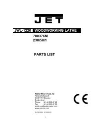 JWL-1220_Part List_20100625.DOC - VDH Machines ...