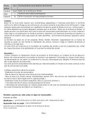 Fiche action 10.3 Communication et promotion territoriale - Cap 3B