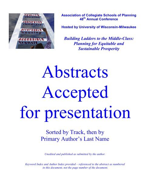 Book of Accepted Abstracts [PDF] - Association of Collegiate ...