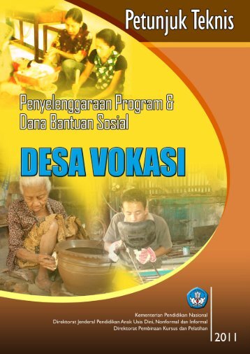 Petunjuk Teknis Penyelenggaraan Program & Dana Bantuan Sosial ...