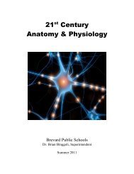 21st Century Anatomy & Physiology - Secondary Programs ...