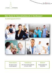 Dein Guide fÃ¼r Gesundheitsberufe in Nordhessen! - Kasseler ...
