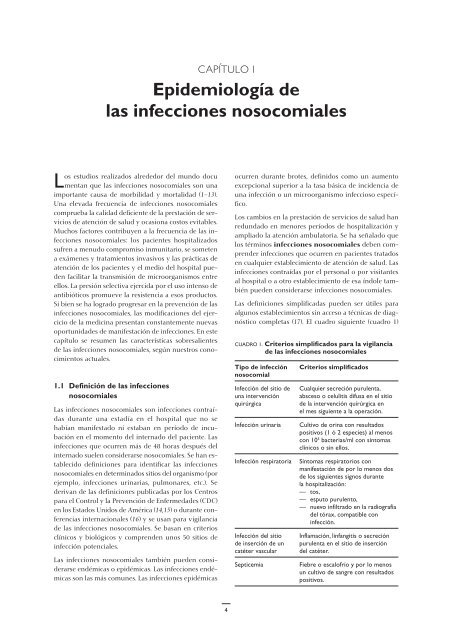 PrevenciÃ³n de las infecciones nosocomiales - World Health ...