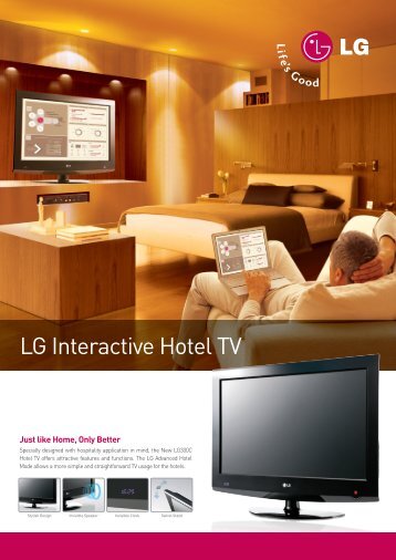 LG Interactive Hotel TV - Comtec