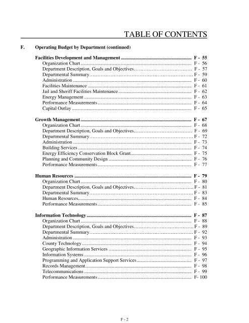 Fiscal Year 2013 Recommended Budget Book - Lake County