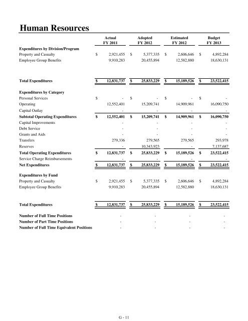 Fiscal Year 2013 Recommended Budget Book - Lake County