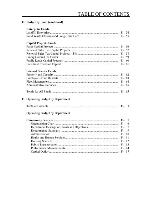 Fiscal Year 2013 Recommended Budget Book - Lake County