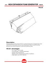 HIGH EXPANSION FOAM GENERATOR