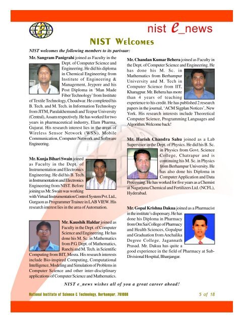 e_news November - 09.pmd.p65 - NIST