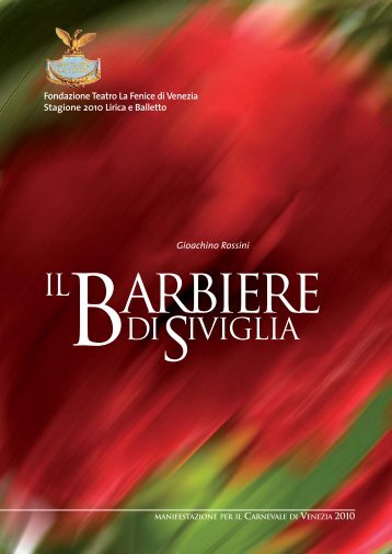 Barbiere di Siviglia - Teatro La Fenice