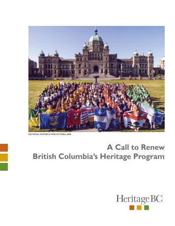 A Call to Renew PDF - Heritage BC