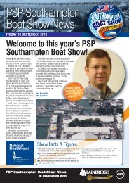 PSP Southampton Boat Show News