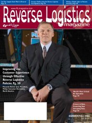 RlTS laS vEgaS 2006 - Reverse Logistics Magazine