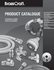 2013 BrassCraft Catalogue - Masco Canada