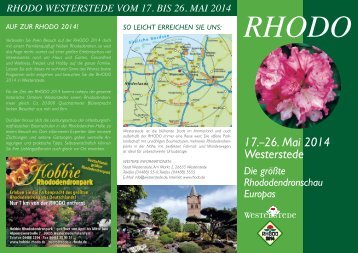 auf zur rhodo 2014!