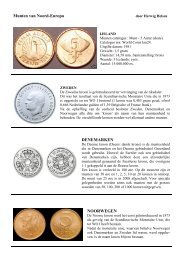 De munten van NOORD-Europa en ZUID-Afrika - Numismatica ...