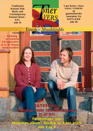 Katalog nr 51 - Velkommen til Etnisk Musikklubb