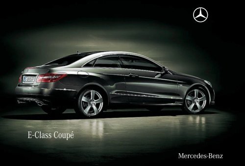 E - Class CoupÃ© - Mercedes-Benz Nigeria