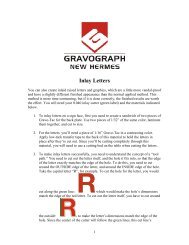 Inlay Letters – - Gravograph-New Hermes