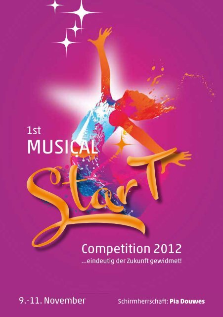 Programmheft. - 1st Musical Competition 2012