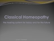 Ewald Stoeteler slide show - Classical Homeopathy Online