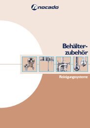 Reinigungssysteme - Nocado-Armaturenfabrik GmbH & Co. KG