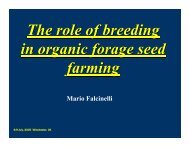 Mario Falcinelli - International Herbage Seed Group