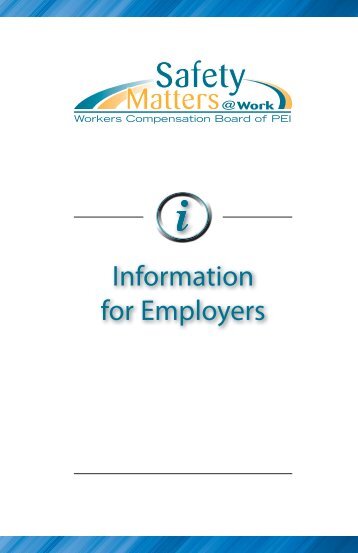 Information for Employers - Workers Compensation Board of Prince ...