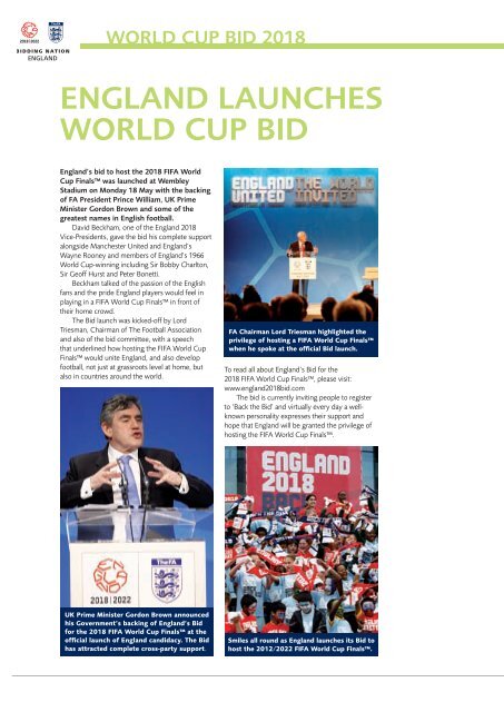 ISSUE 24 IN THIS ISSUE - The Football Association